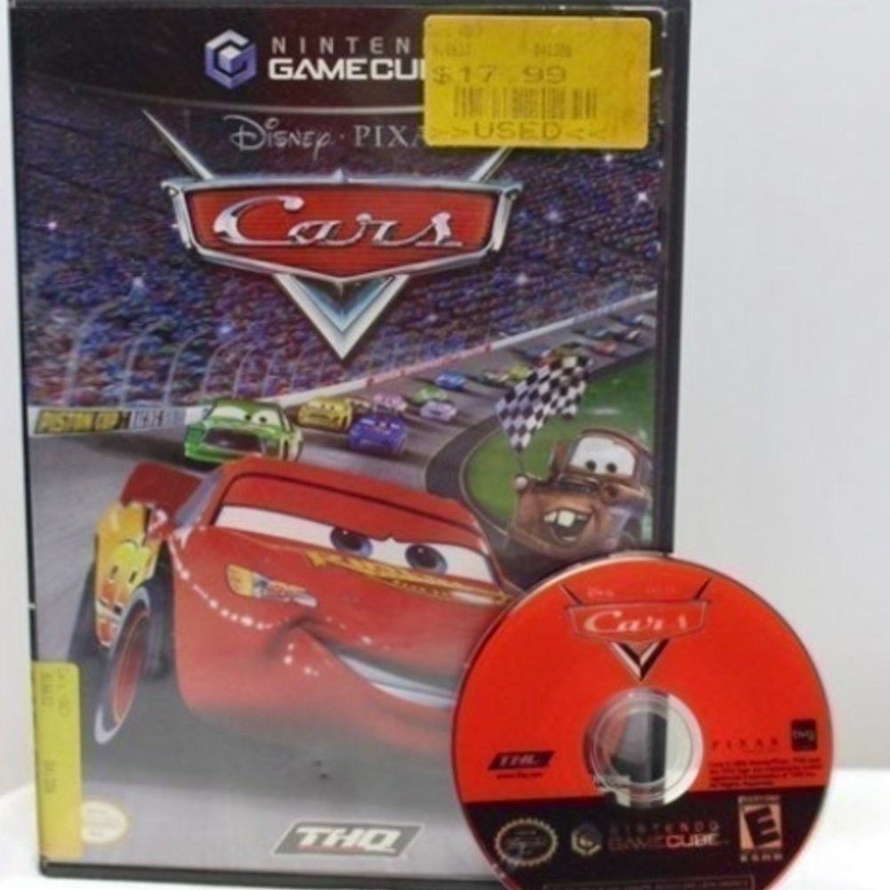 Gamecube Disney Pixar Cars Game Gem